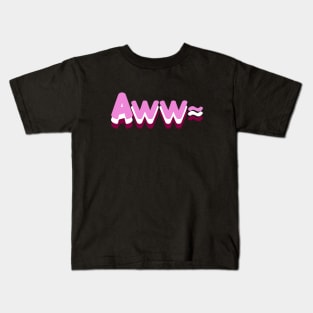 Aww~ Kids T-Shirt